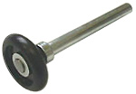 Nylon 2" roller for a garage door opener